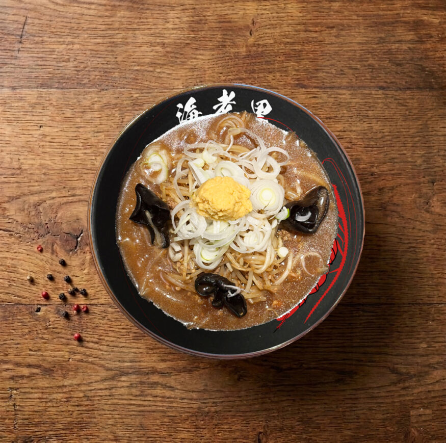  焙煎醤油ラーメン